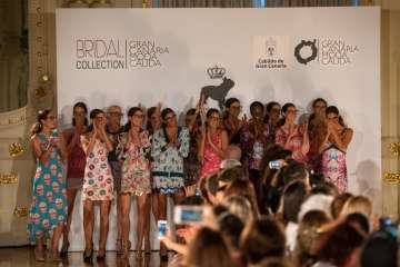 El espíritu heroico de las mujeres, protagonista de los diseños de la 2Âª jornada de GC Colección Bridal (Foto TA)